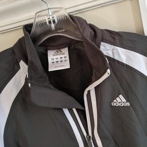 Adidas Green NWOT Windbreaker Kids Size M  Track Bomber Jacket